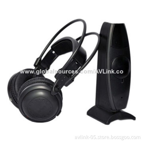 Home Use RF 863MHz Wireless Headphones with Transmitter for TVs/Cinemas/Parties